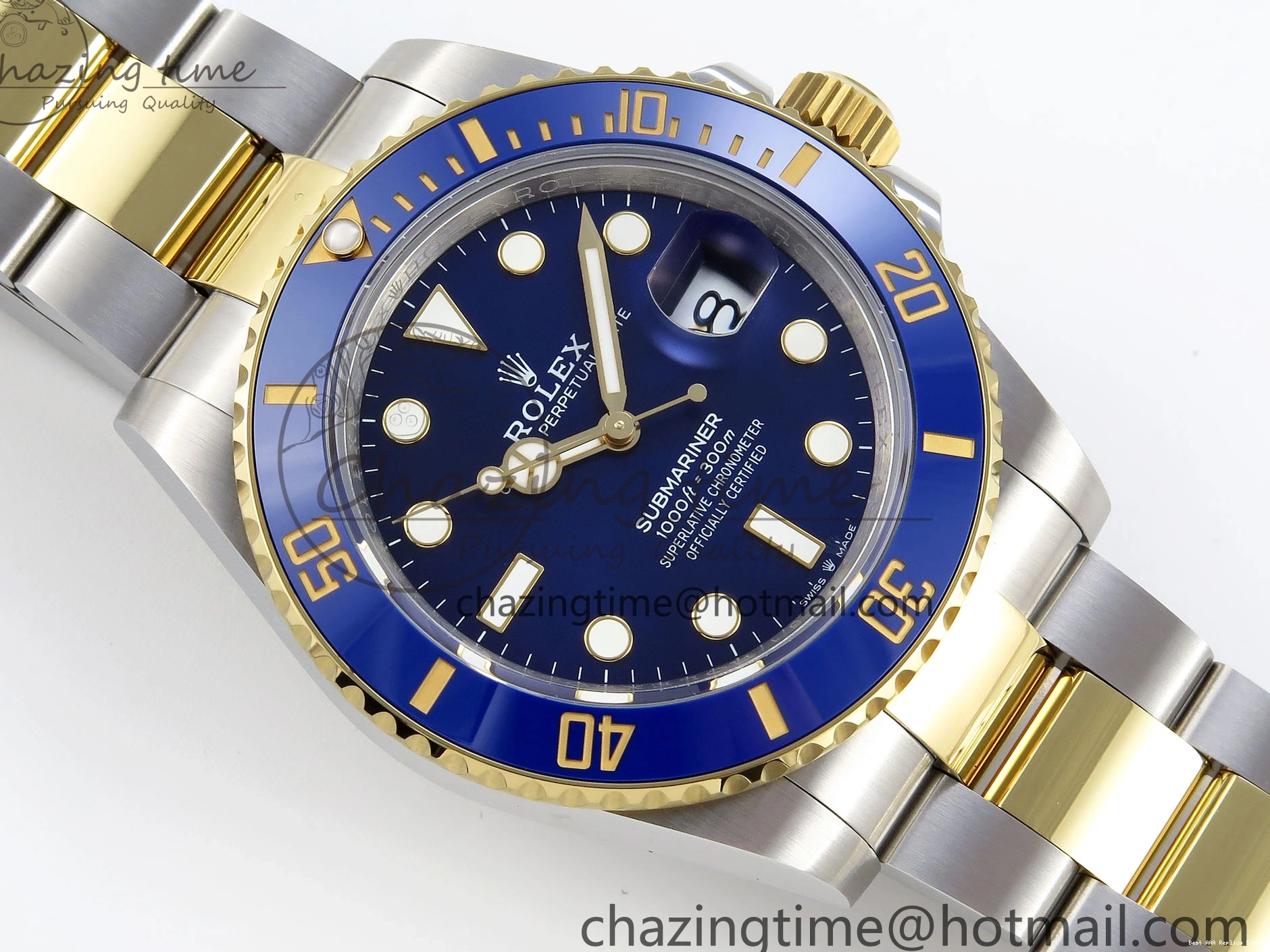Best AAA Replica Sites 904L EDITION LB SS 1:1 YG VR Unisex BLUE SUBMARINER 41MM 126613 1794 STEEL BEST GMF CERAMIC 1226